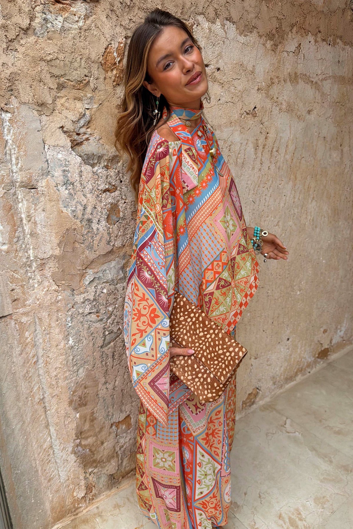 Never Fully Dressed Everyday - Dolce Vita Cape Top with Detachable Scarf