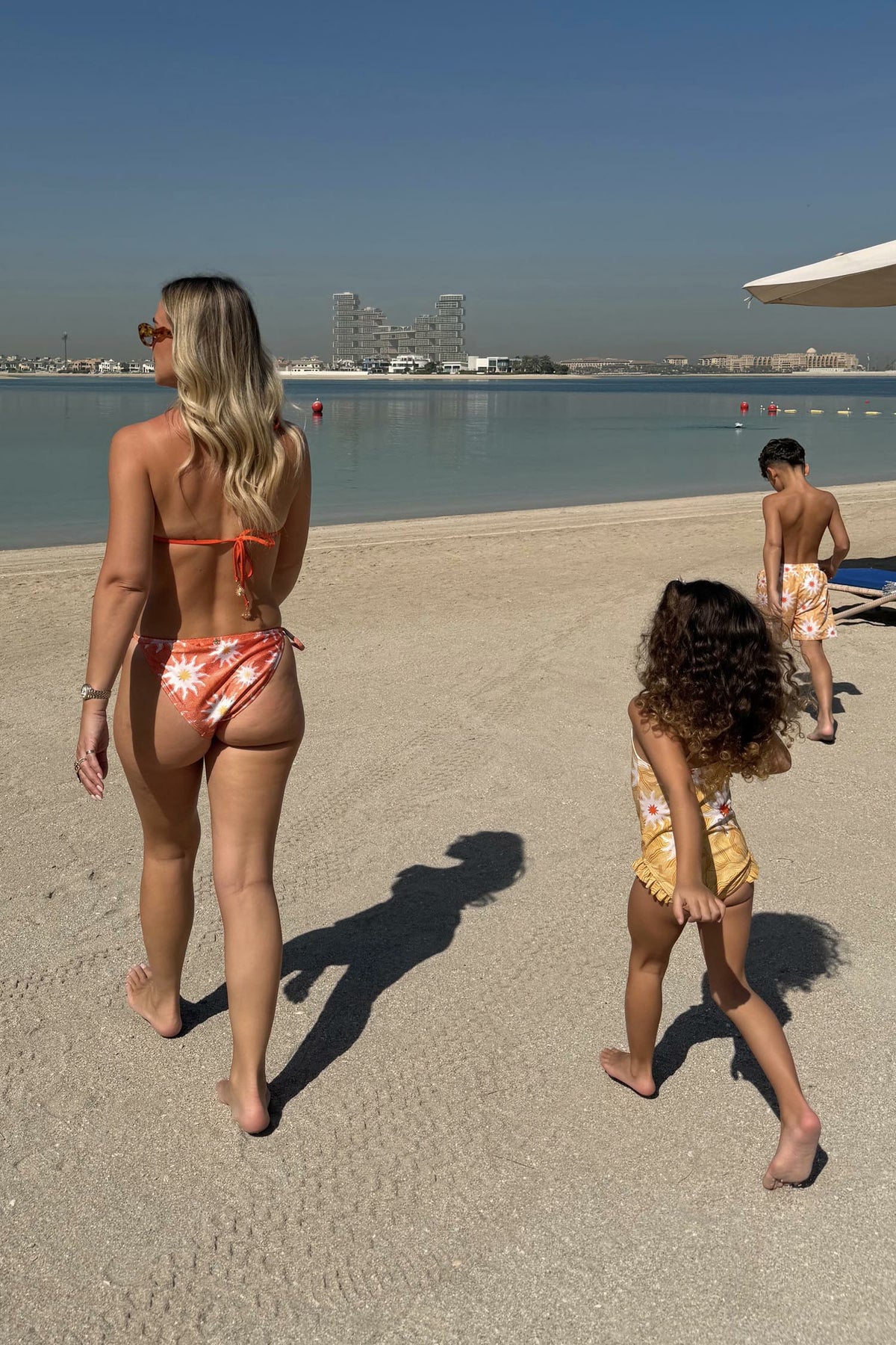 Never Fully Dressed Best Seller - Orange Sun Tie Side Bikini Brief