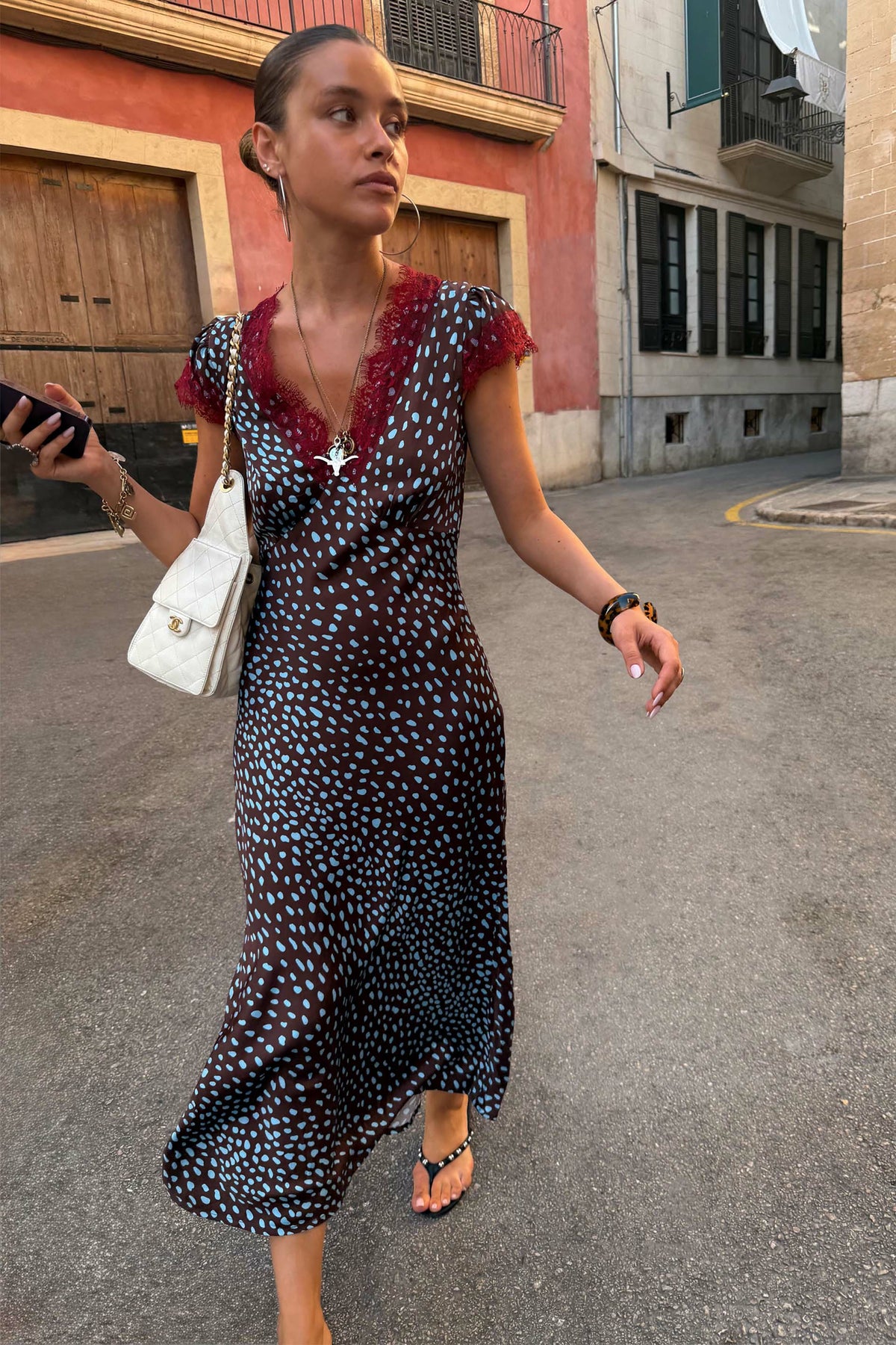 Never Fully Dressed Customer Favorite - Chocolate Deer Olivia Petite Dress
