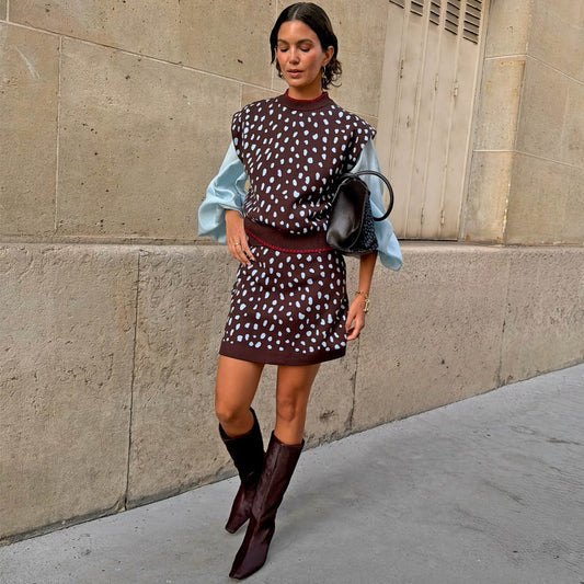 Never Fully Dressed Hot Sale - Chocolate Deer Jake Skirt