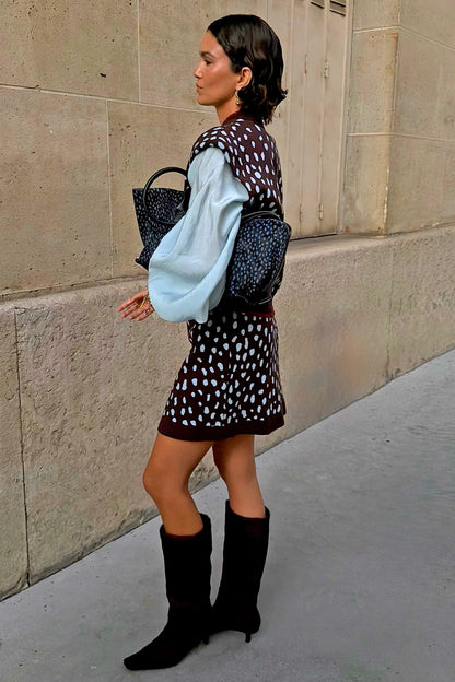 Never Fully Dressed Hot Sale - Chocolate Deer Jake Skirt