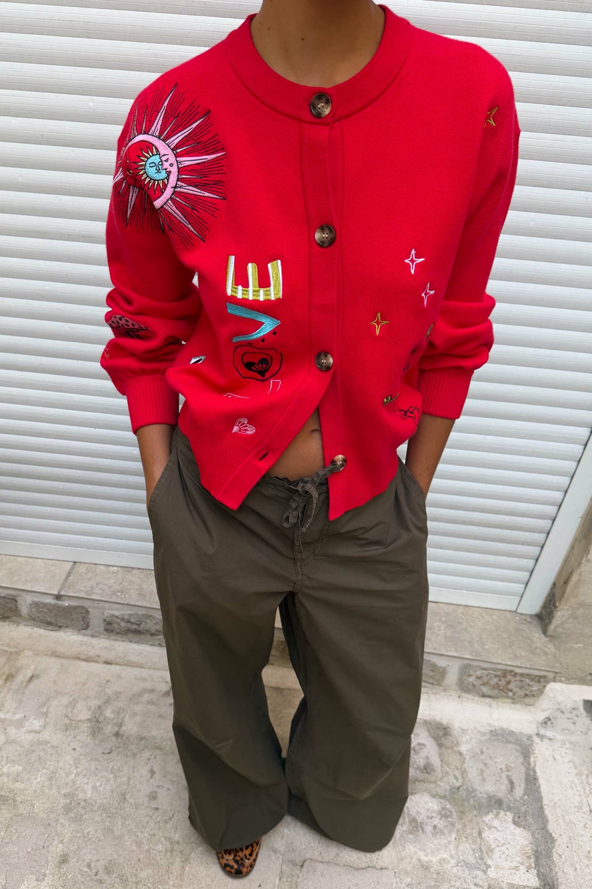 Never Fully Dressed Value - Red Amore Forrest Cardigan