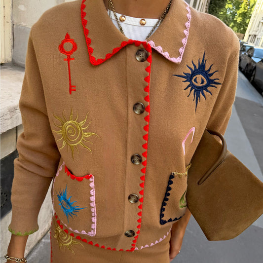 Never Fully Dressed Essential - Tan Casablanca Cardigan