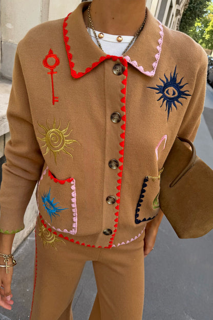 Never Fully Dressed Essential - Tan Casablanca Cardigan