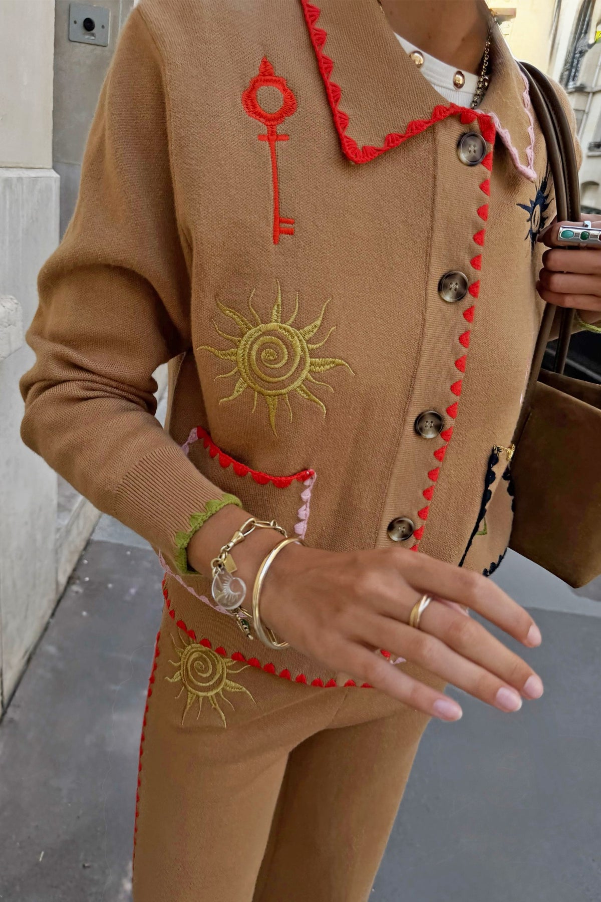 Never Fully Dressed Essential - Tan Casablanca Cardigan