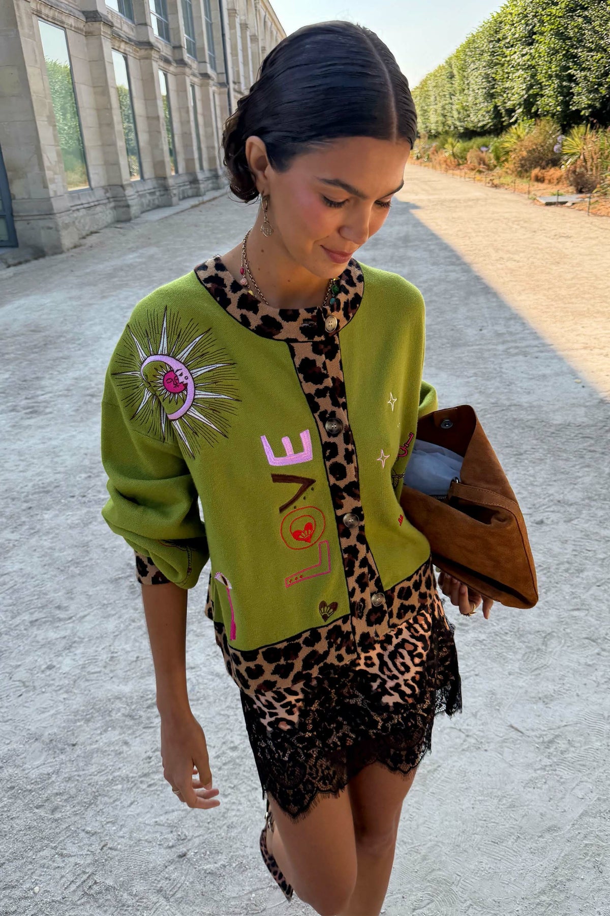 Never Fully Dressed Classic - Olive Amore Forrest Cardigan