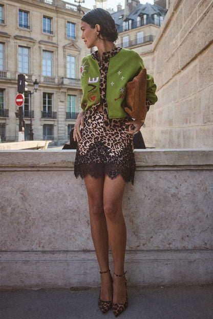 Never Fully Dressed Classic - Olive Amore Forrest Cardigan