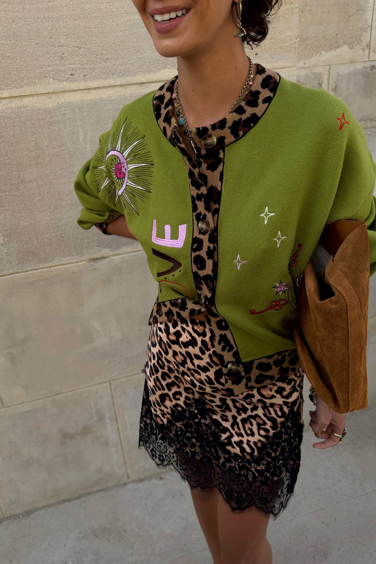 Never Fully Dressed Classic - Olive Amore Forrest Cardigan
