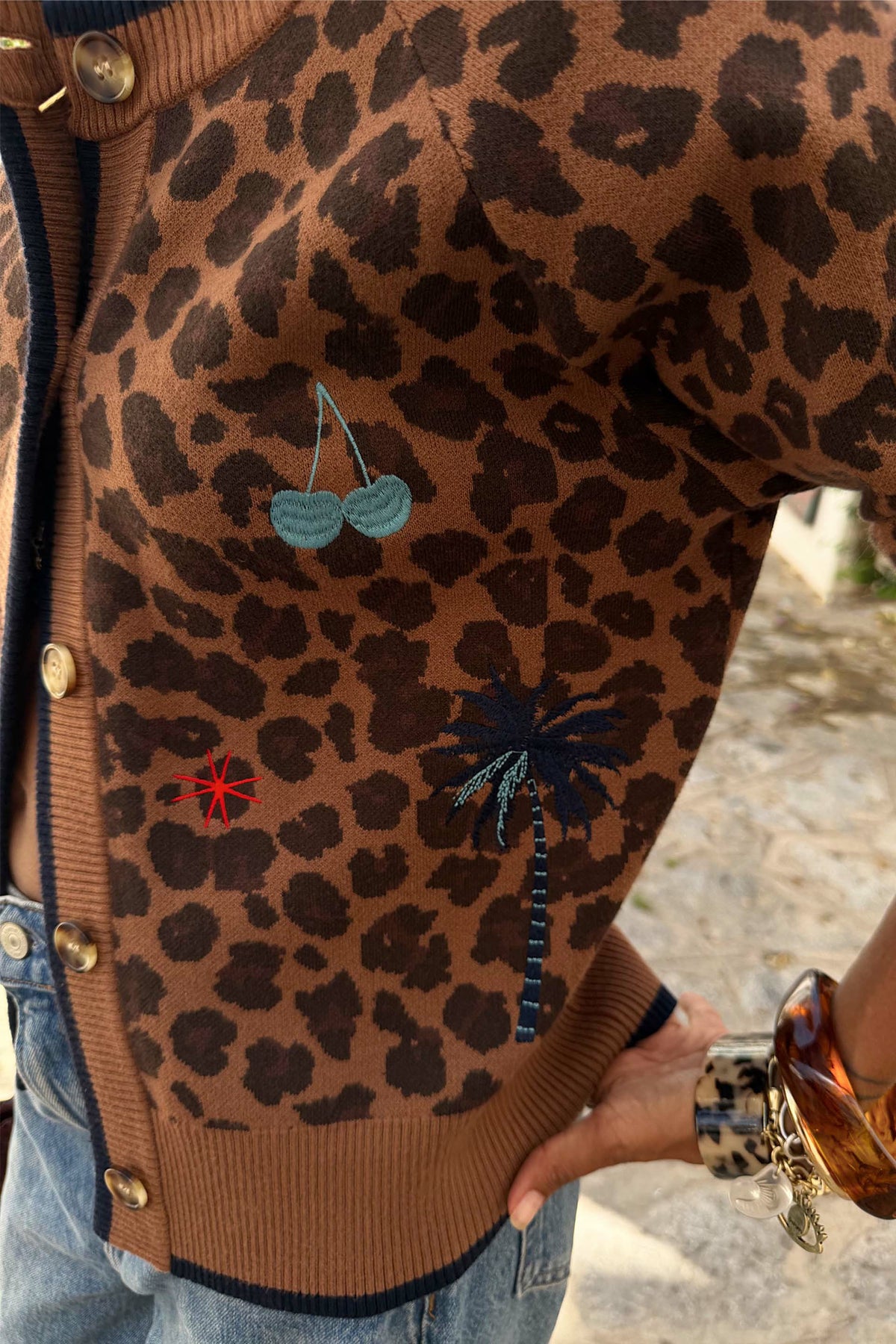 Never Fully Dressed Signature - Leopard Cheryl Cardigan