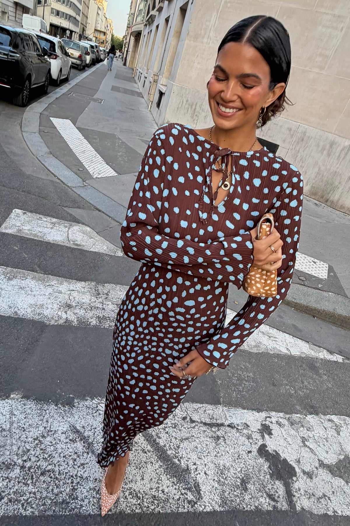 Never Fully Dressed Discount - Chocolate Deer Gaia Dress