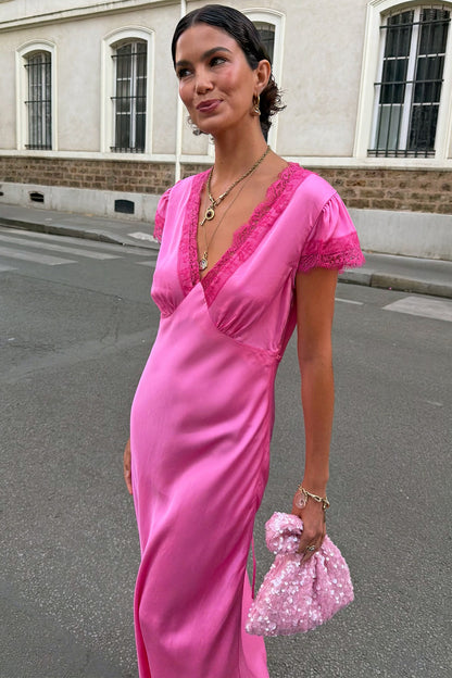 Never Fully Dressed Premium - Pink Olivia Dress