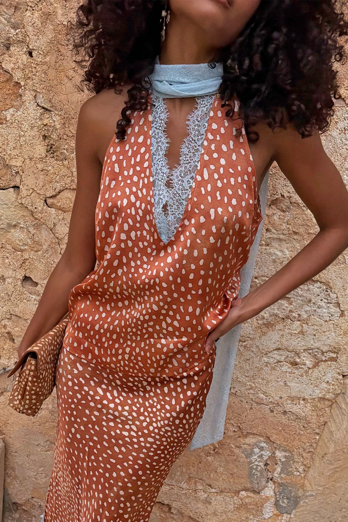 Never Fully Dressed Great Value - Deer Lily Top - Deer Print, Multi-wear, Designed in London