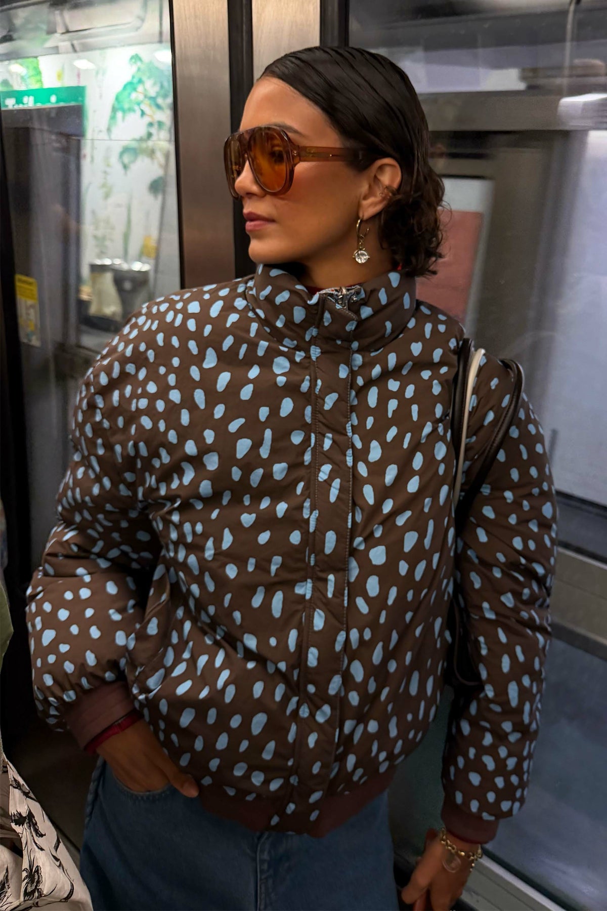 Never Fully Dressed Signature - Paisley Reversible Puffer Jacket