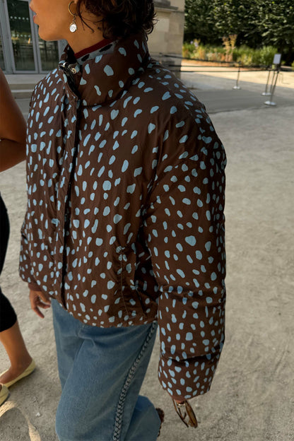 Never Fully Dressed Signature - Paisley Reversible Puffer Jacket