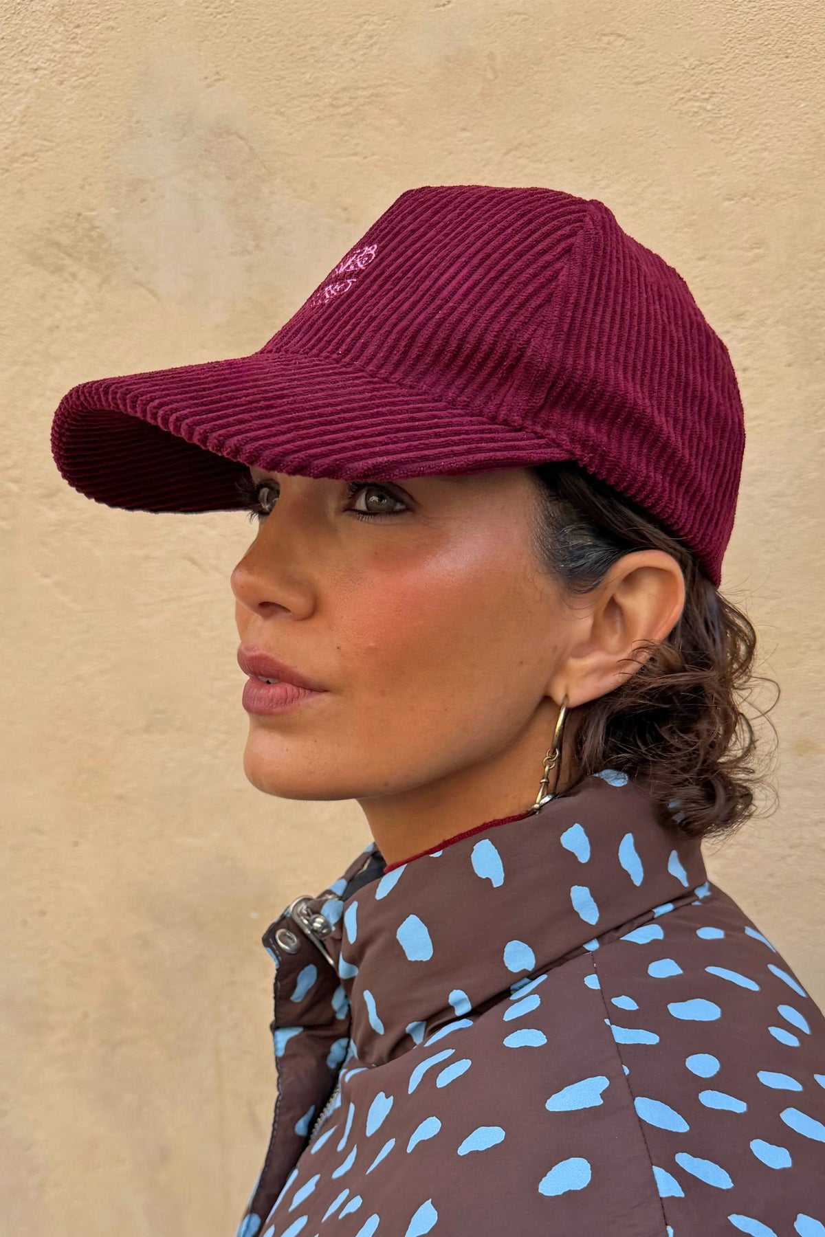Never Fully Dressed Great Value - Burgundy Corduroy Cap