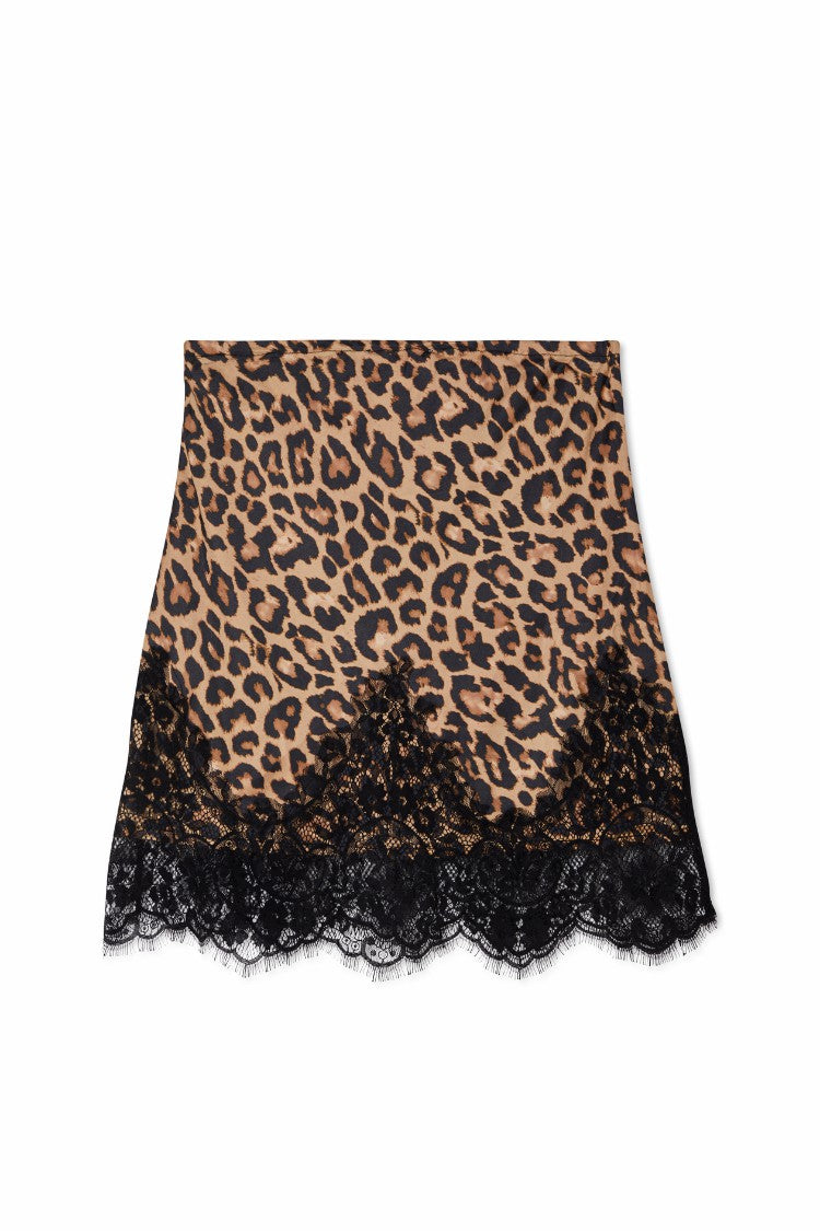 Never Fully Dressed Sale - Leopard Mini Maeva Skirt - Never Fully Dressed