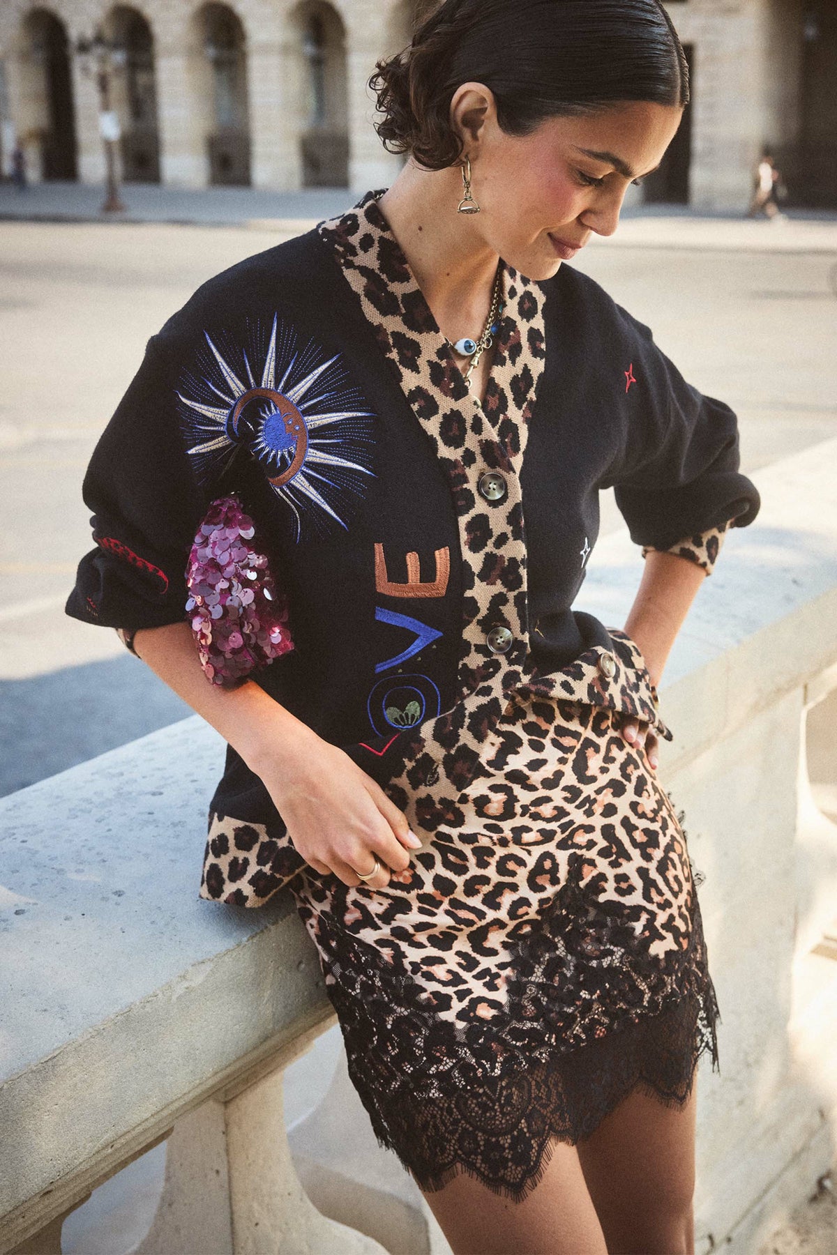 Never Fully Dressed Sale - Leopard Mini Maeva Skirt - Never Fully Dressed