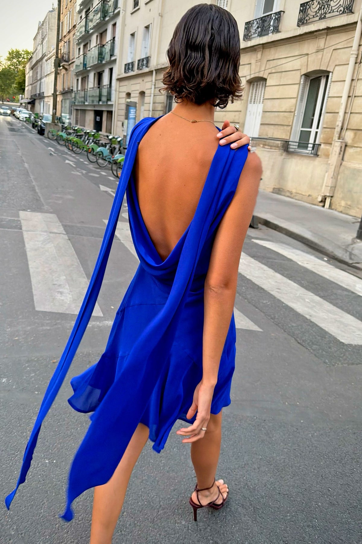 Never Fully Dressed Classic - Cobalt Mini Sophie Dress