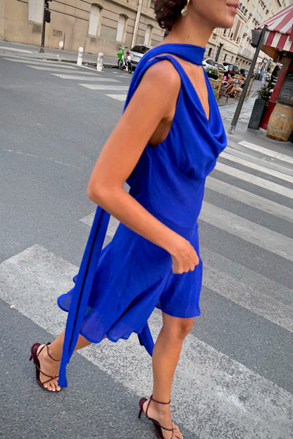 Never Fully Dressed Classic - Cobalt Mini Sophie Dress