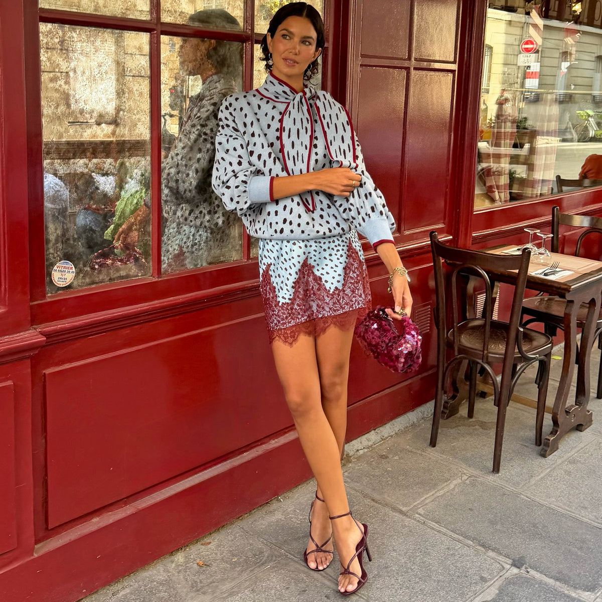 Never Fully Dressed Trusted - Blue Deer Mini Maeva Skirt
