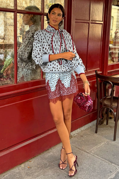 Never Fully Dressed Trusted - Blue Deer Mini Maeva Skirt