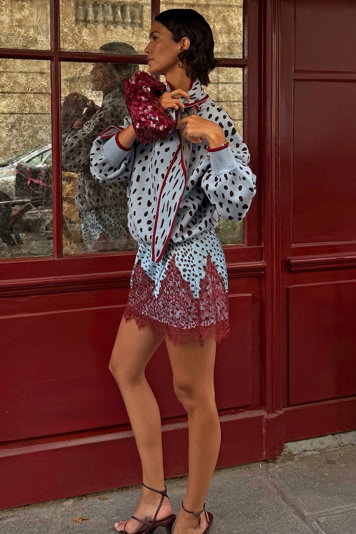 Never Fully Dressed Trusted - Blue Deer Mini Maeva Skirt
