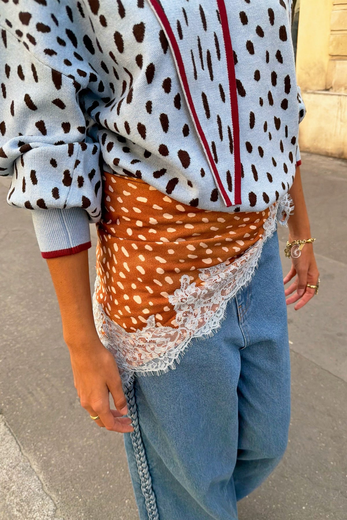 Never Fully Dressed Customer Favorite - Deer Bandana with Lace