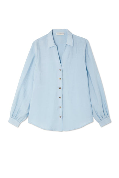 Never Fully Dressed Featured - Ice Blue Miley Multi-Wear Shirt