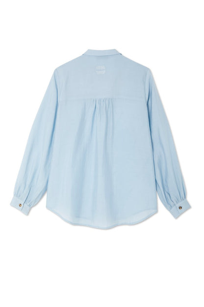 Never Fully Dressed Featured - Ice Blue Miley Multi-Wear Shirt