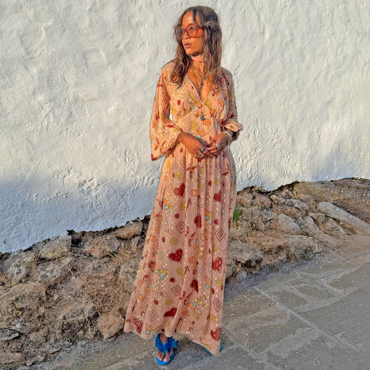 Never Fully Dressed Quality - Pink Astra Tahlia Multi-wear Maxi Dress