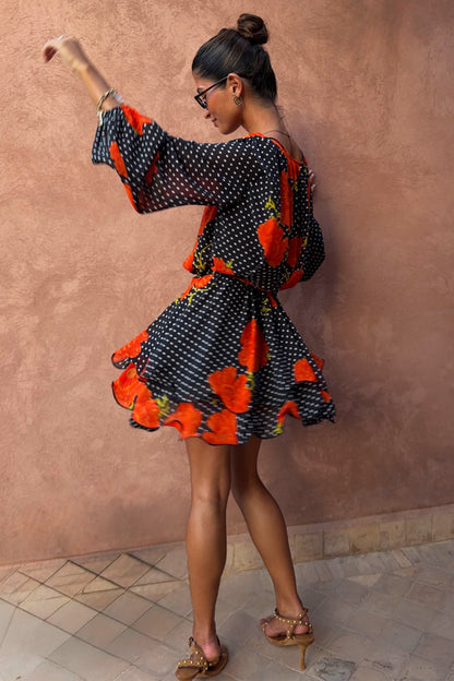 Never Fully Dressed Featured - Black Poppy Ella Mini Dress