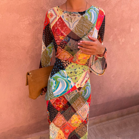 Never Fully Dressed Top Pick - Jardin Du Soleil Aria Mesh Dress