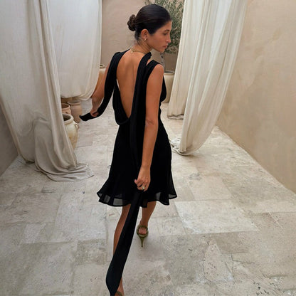 Never Fully Dressed Best Seller - Black Sophie Mini Dress