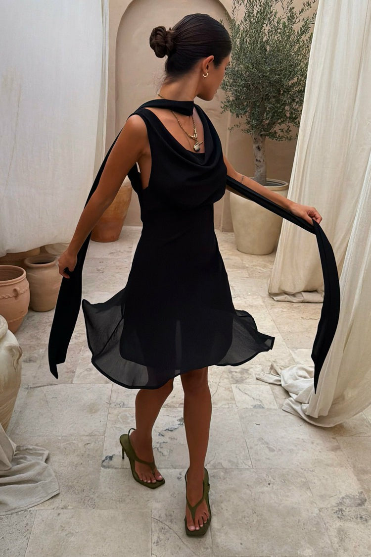 Never Fully Dressed Best Seller - Black Sophie Mini Dress