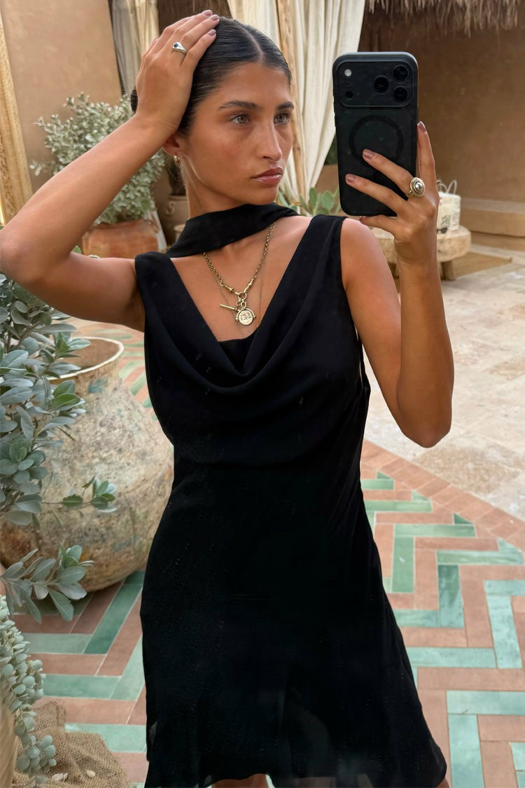 Never Fully Dressed Best Seller - Black Sophie Mini Dress