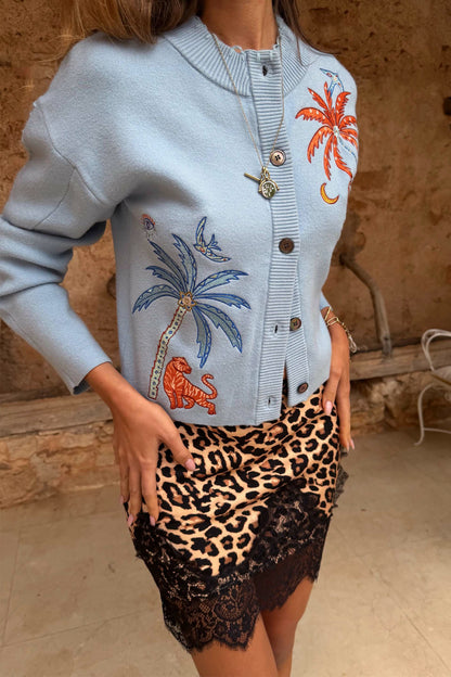 Never Fully Dressed Recommended - Blue Tigress Cardigan