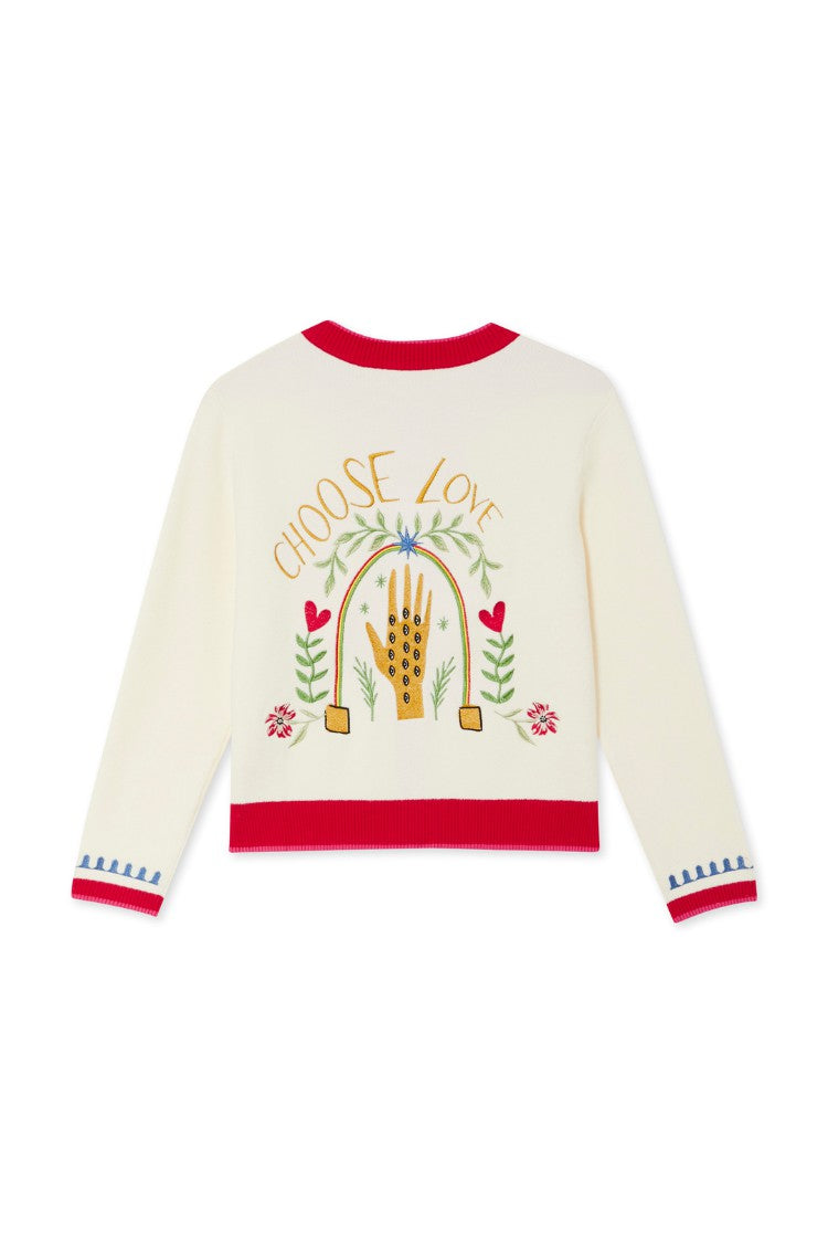 Never Fully Dressed Best Price - Choose Love Cardigan