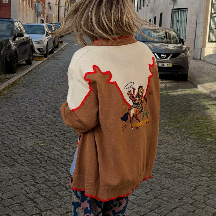 Never Fully Dressed Recommended - Cowgirl Martha Cardigan