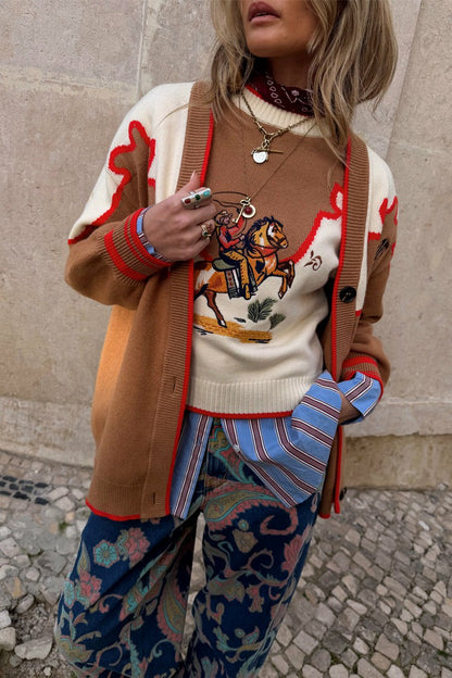 Never Fully Dressed Recommended - Cowgirl Martha Cardigan