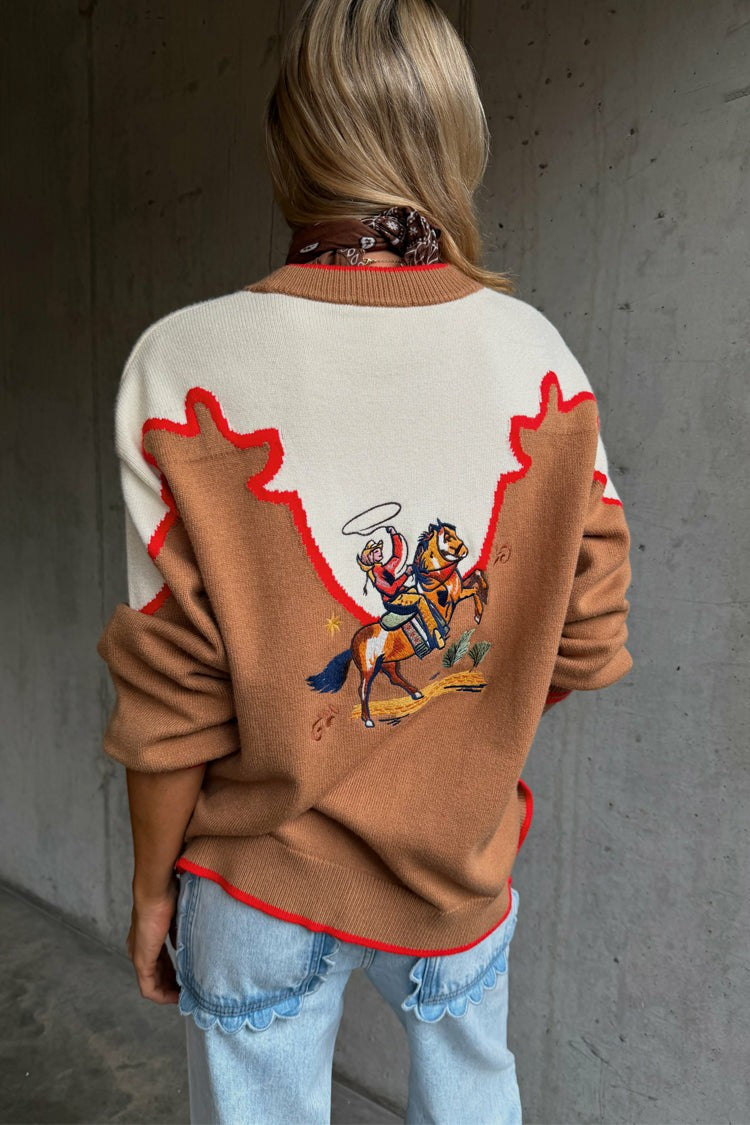 Never Fully Dressed Recommended - Cowgirl Martha Cardigan