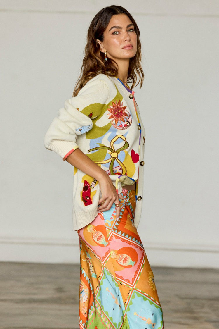 Never Fully Dressed Featured - Multi Enchanted Cardigan
