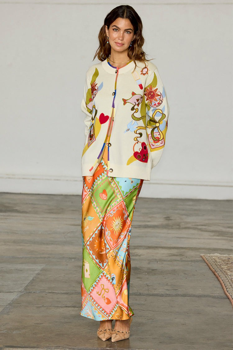 Never Fully Dressed Featured - Multi Enchanted Cardigan