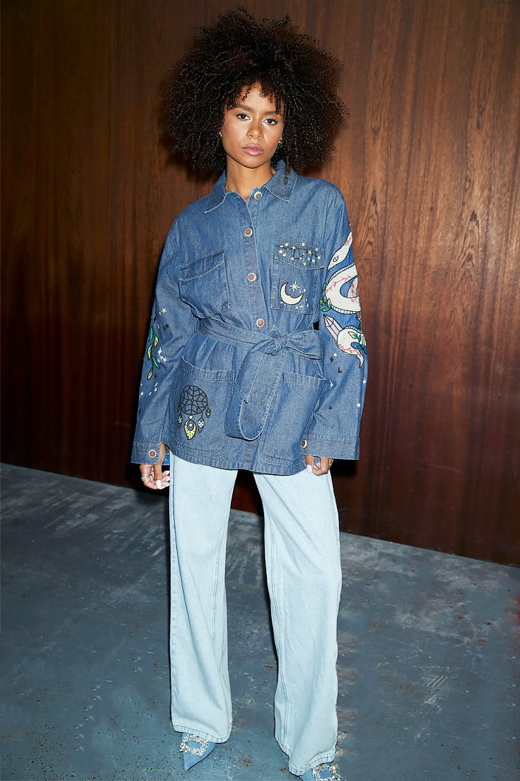 Never Fully Dressed Special Offer - Denim Manifestation Jacket