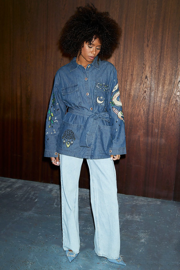 Never Fully Dressed Special Offer - Denim Manifestation Jacket