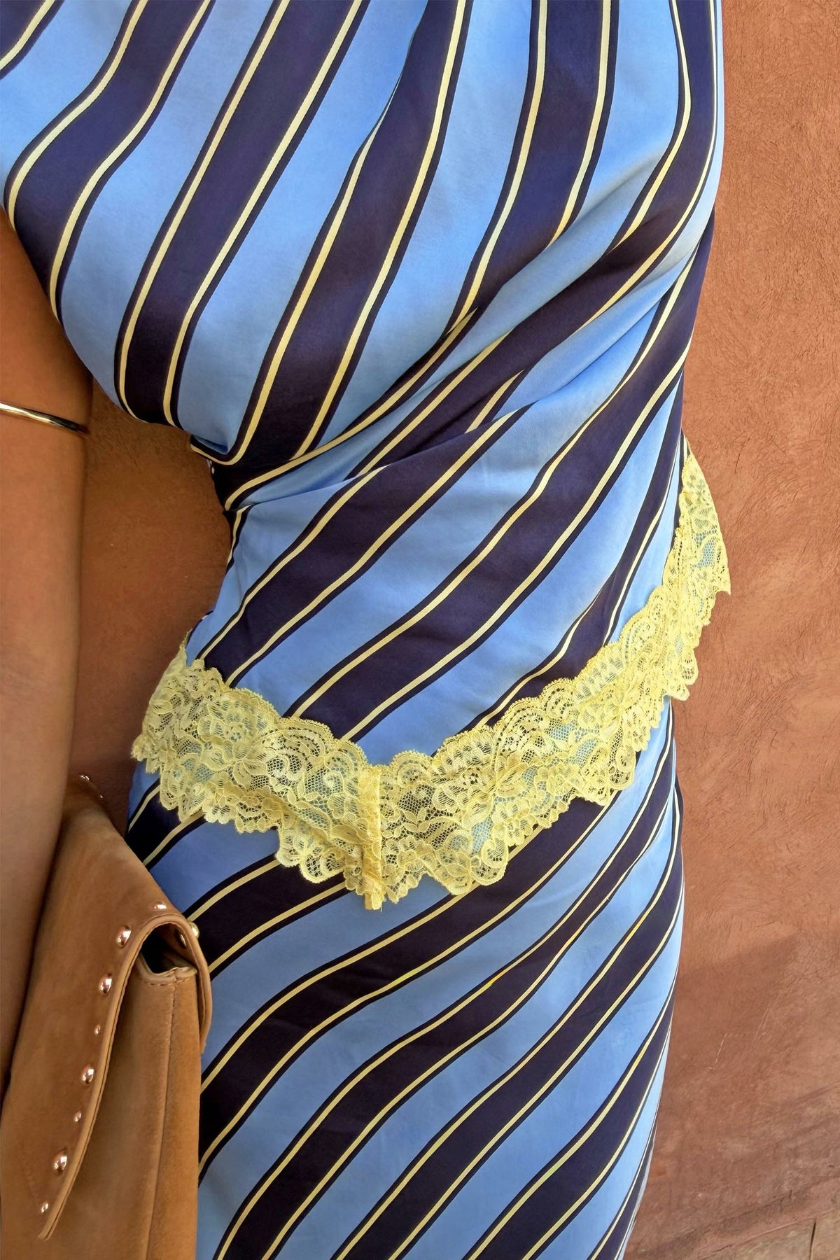 Never Fully Dressed Best Price - Stripe A-Symmetrical Top