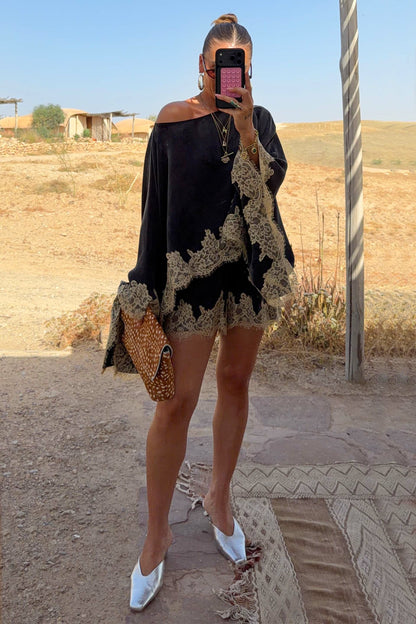 Never Fully Dressed Hot Sale - Grey Lace Maeva Shorts