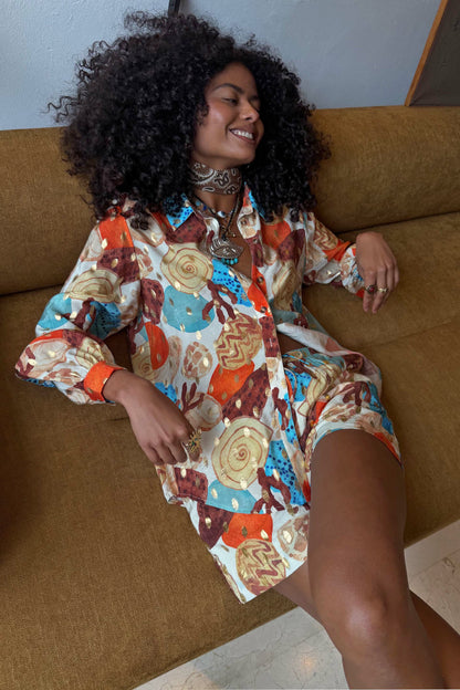 Never Fully Dressed Customer Favorite - Shell Marley Shirt