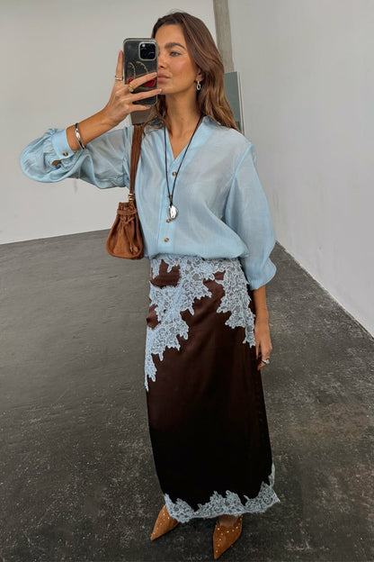 Never Fully Dressed Exclusive - Chocolate Lily Skirt