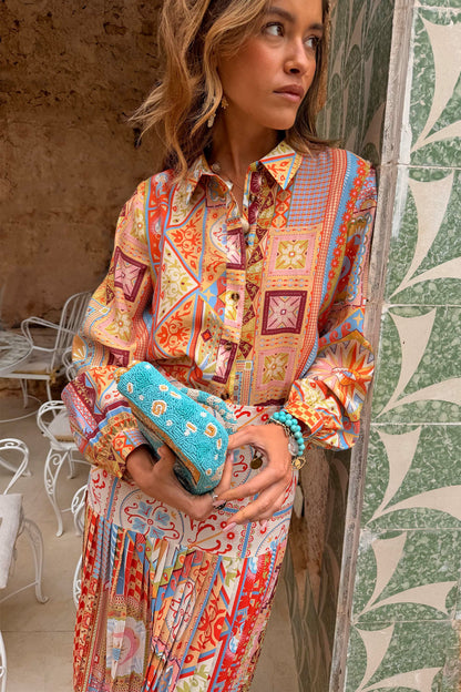 Never Fully Dressed Great Value - Dolce Vita Marley Patchwork Shirt