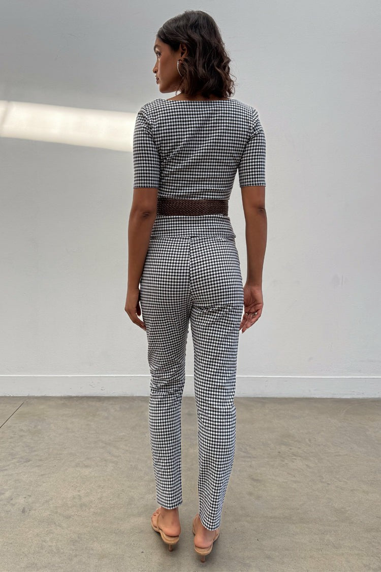 Never Fully Dressed Signature - Gingham Trousers Co-ord